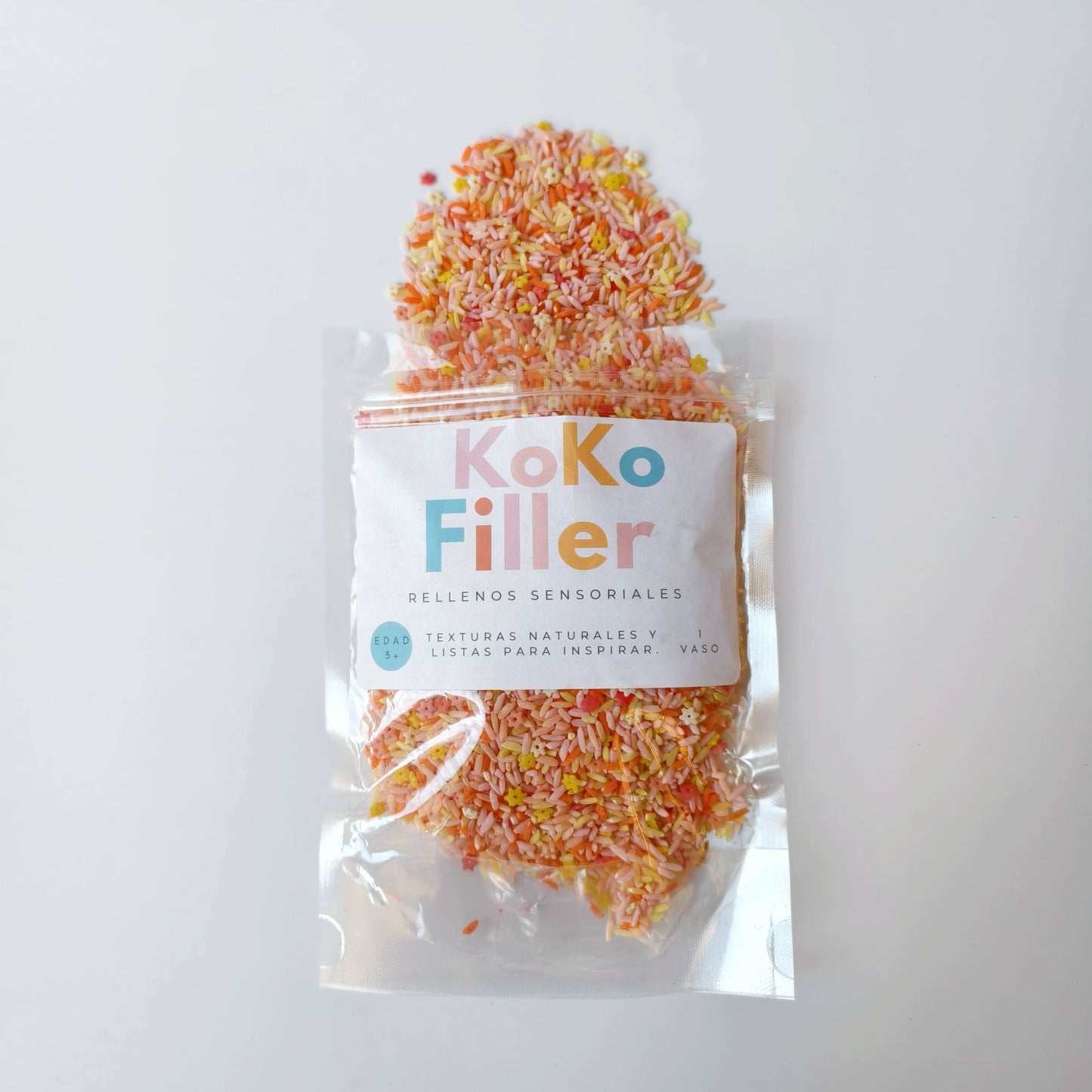 KokoFiller Helados – Relleno Natural para Bandeja Sensorial Montessori