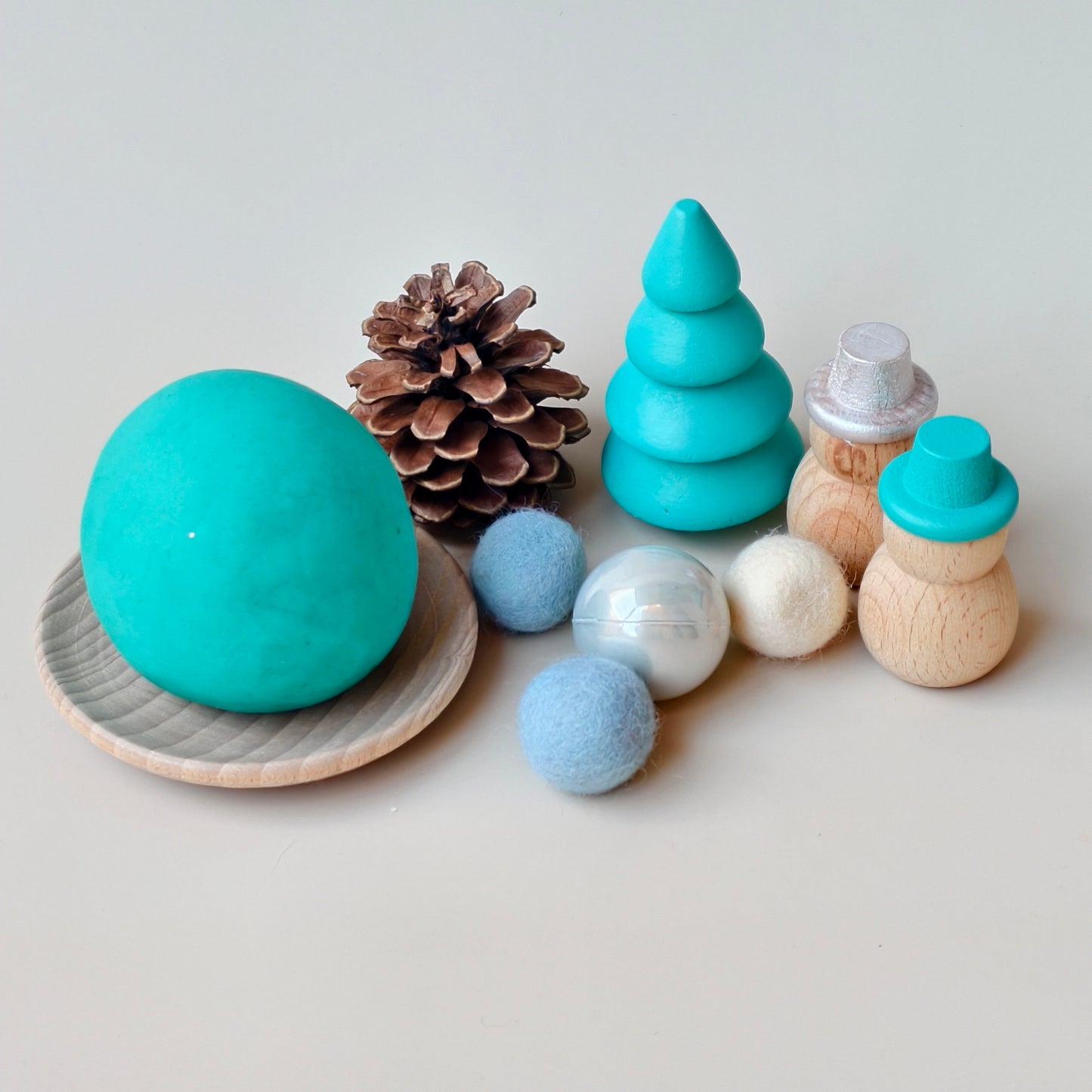 Kokodough Aura Boreal: Plastilina Natural para Desarrollo Sensorial y Motricidad Fina