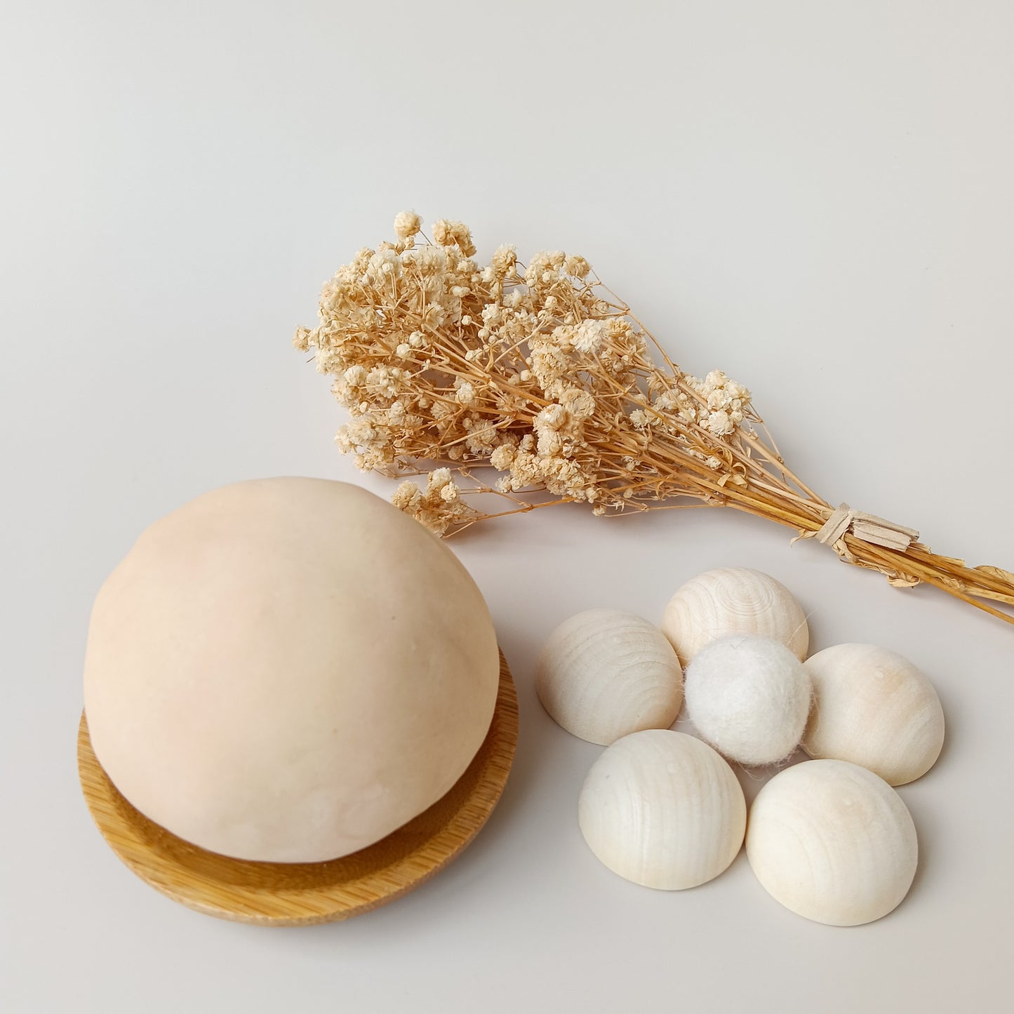 Kokodough Lino Natural – Plastilina Natural para Juego Sensorial