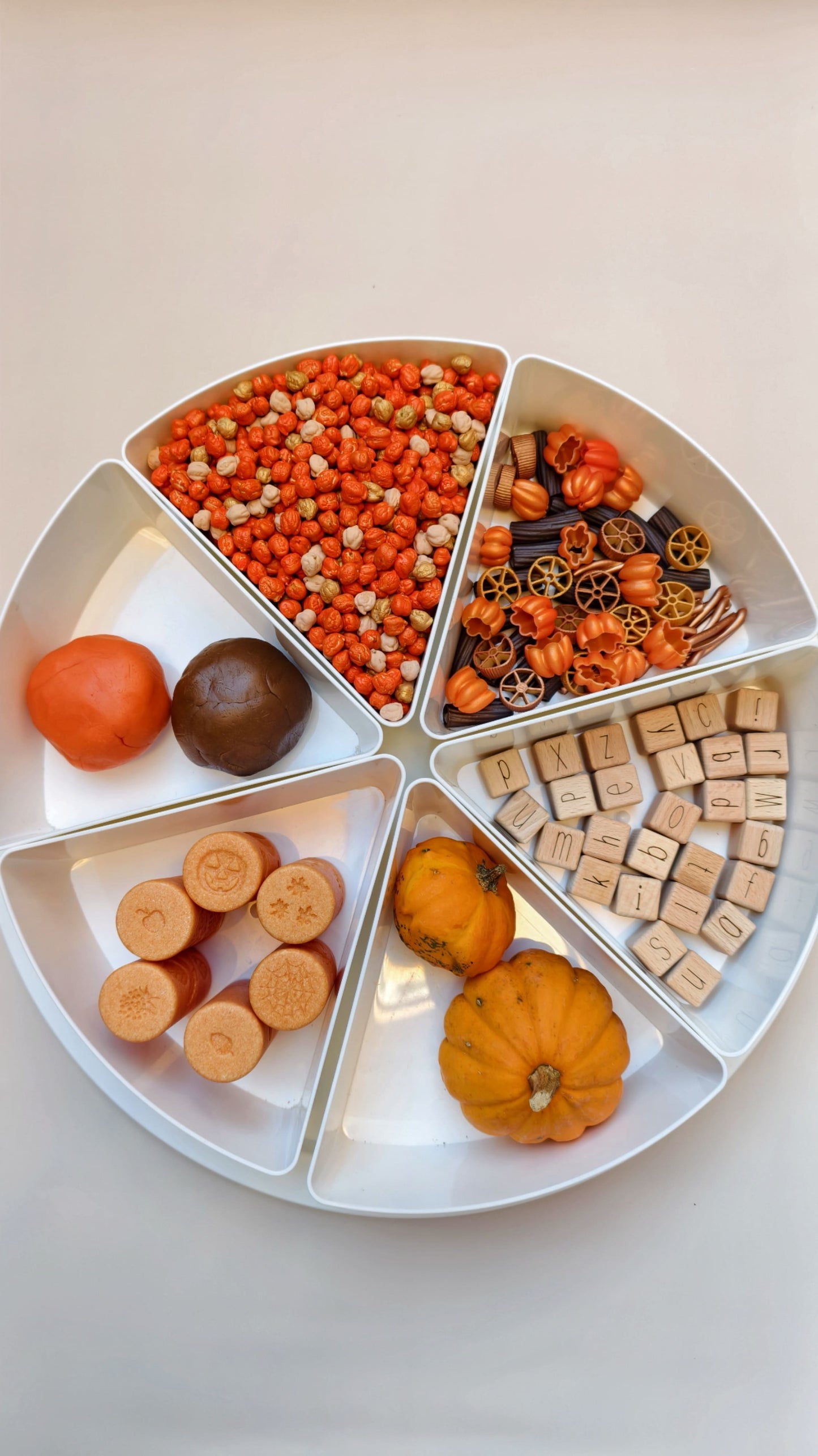 Kokofiller relleno sensorial montessori Pumpkin Harvest