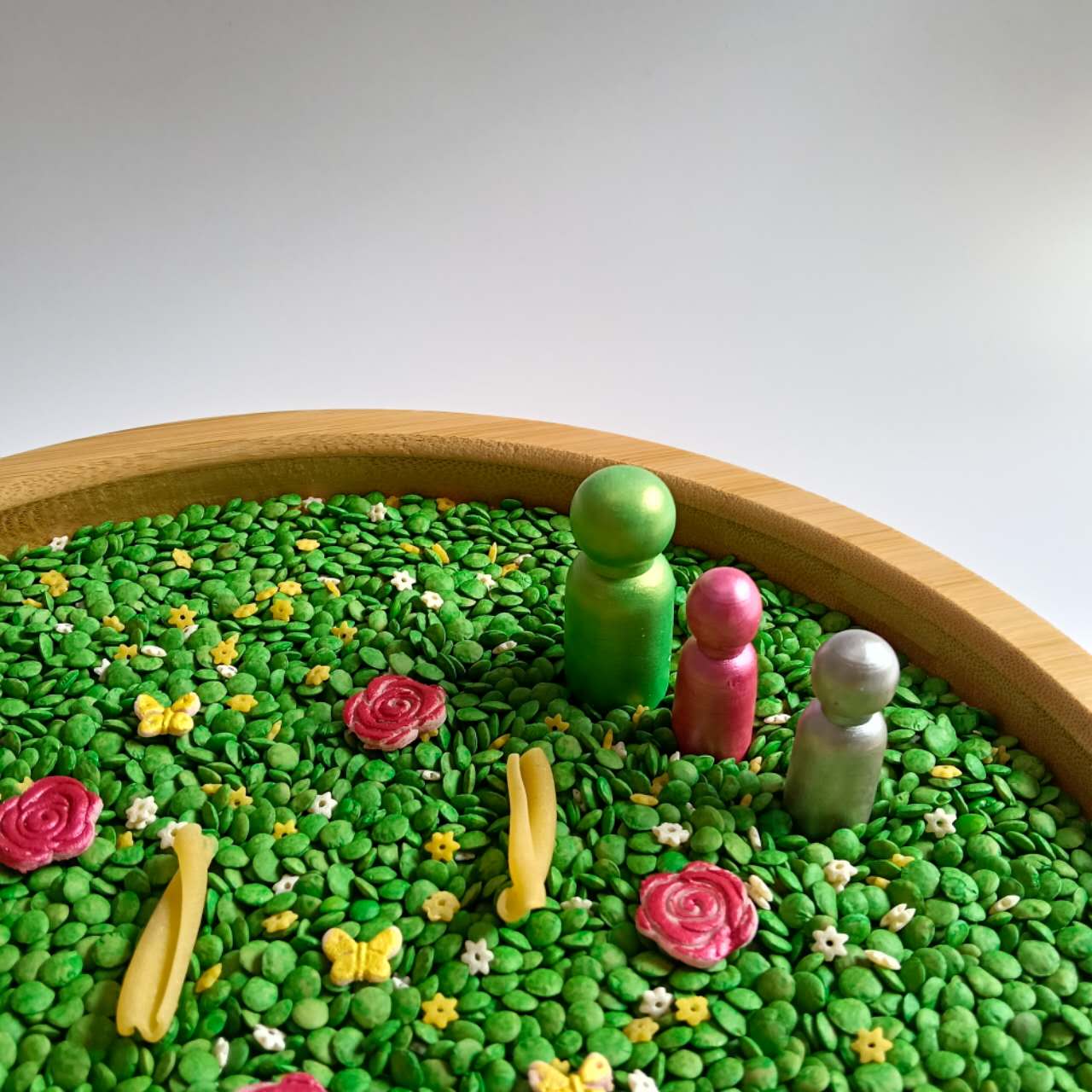 KokoFiller Sant Jordi – Relleno Natural para bandeja sensorial Montessori
