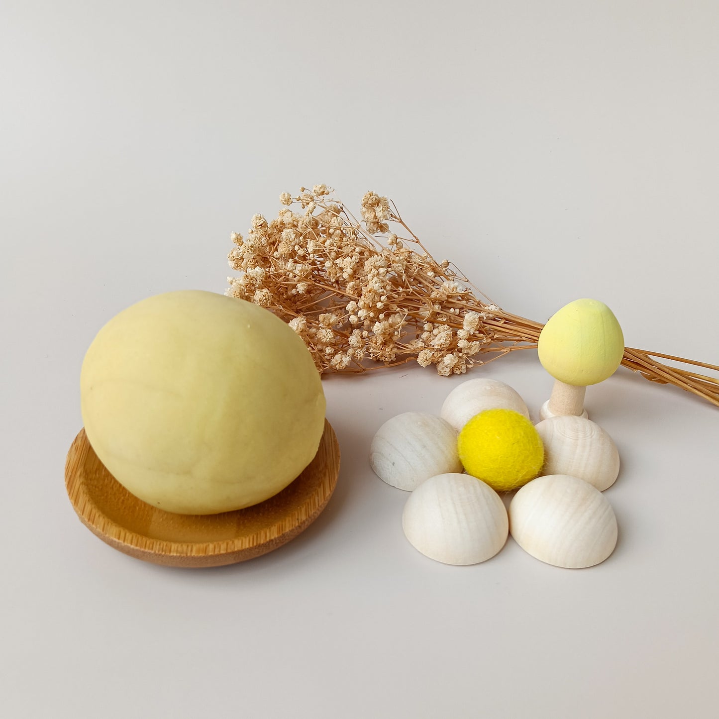 Kokodough Limónada – Plastilina Natural para Juego Sensorial