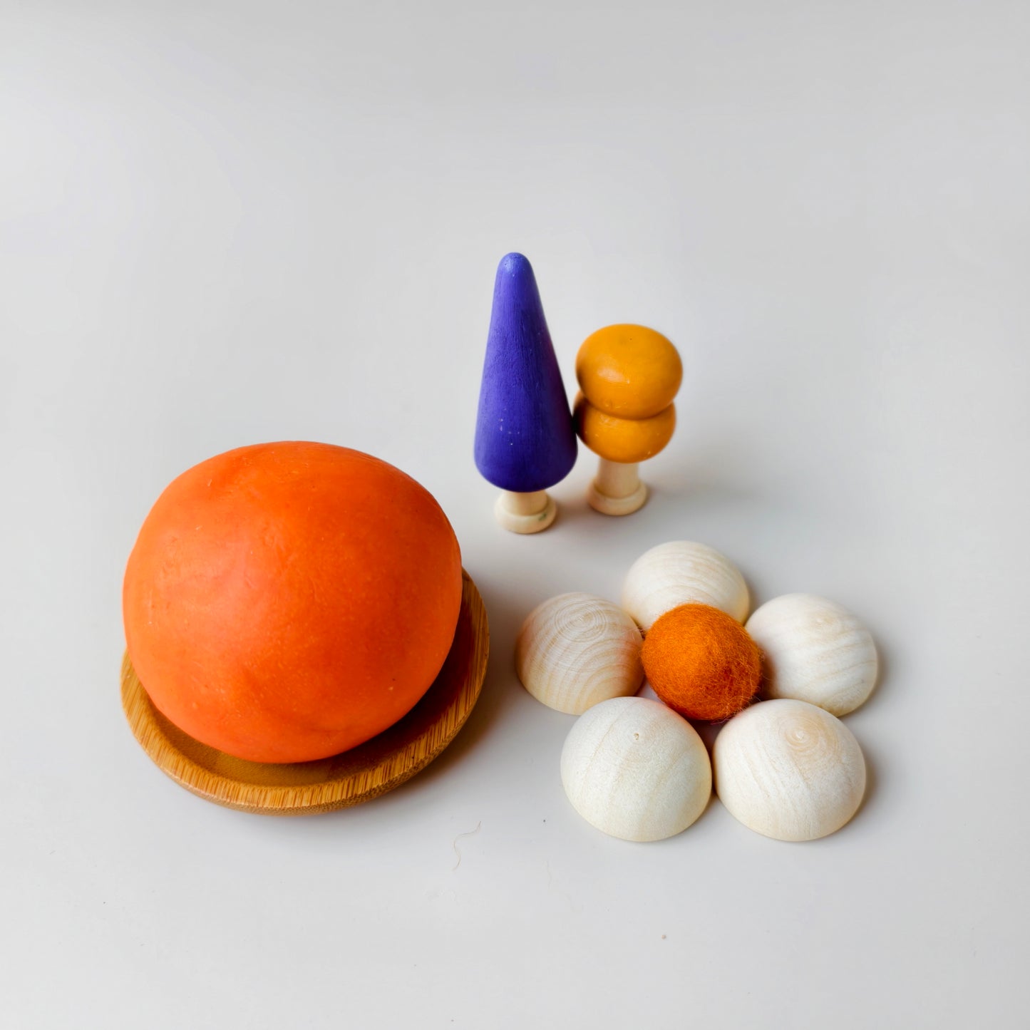 Kokodough Mandarina – Plastilina Natural para Juego Sensorial