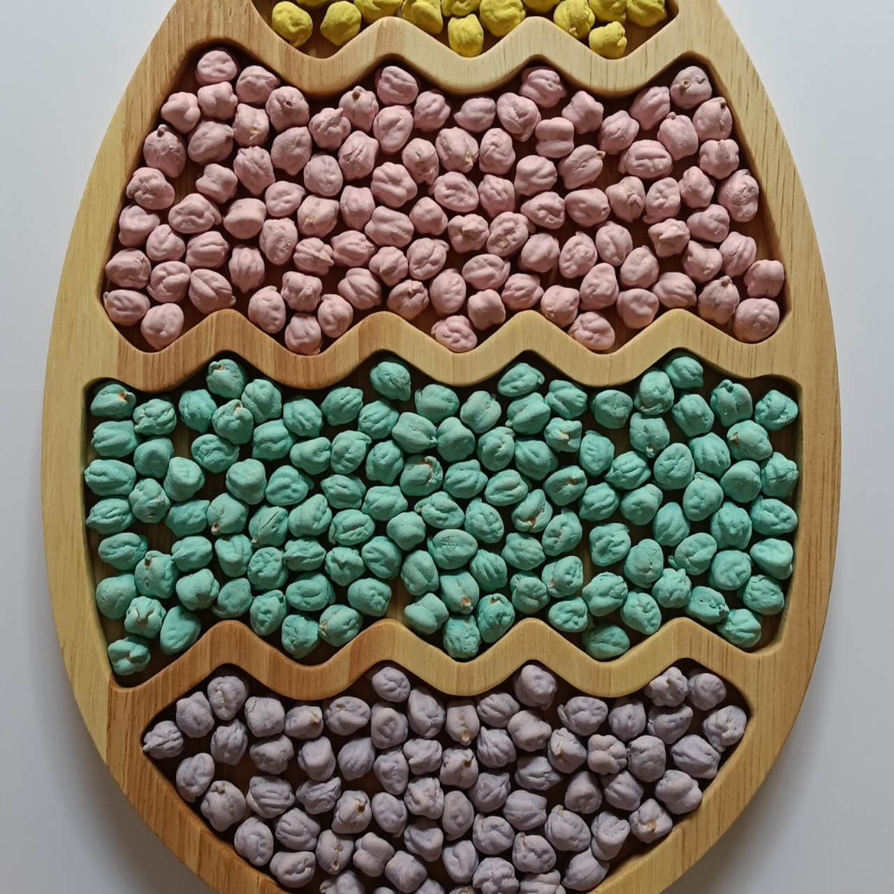 KokoFiller Rainbow– Relleno Natural para bandeja sensorial Montessori