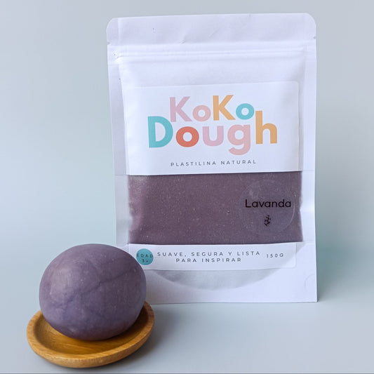 Kokodough Lavanda – Plastilina Natural para Juego Sensorial