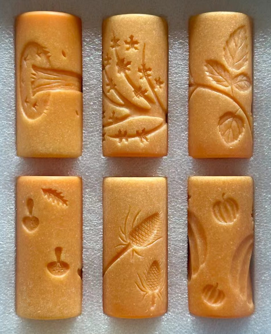 Rodillo y Sello 2 en 1  para Plastilina Natural